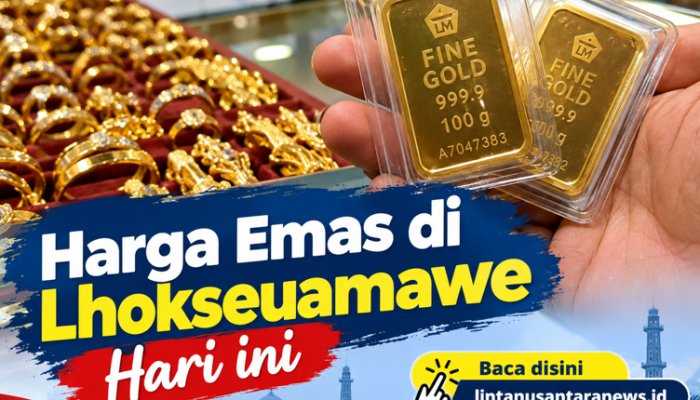 Ini Harga Emas di Lhokseumawe Hari Ini 23 September 2026