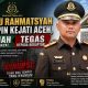 Teuku Rahmatsyah Pimpin Kejati Aceh, Ramah Kepada Rakyat, Tegas Kepada Koruptor