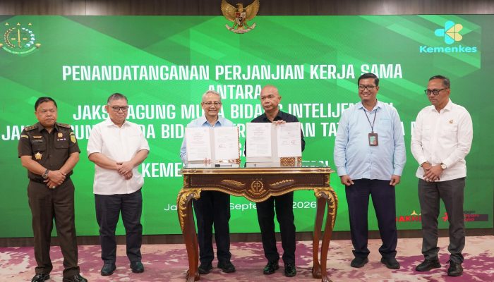 Kejaksaan Agung digandeng Kemenkes Untuk Kawal Potensi Korupsi di Proyek Strategis Nasional