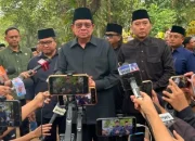 SBY dan JK Melayat ke Rumah Duka Guruh Soekarnoputra
