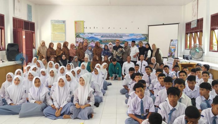Semarak Milad ke-65 USK, Fakultas Hukum Turun ke 10 SMA di Aceh Besar