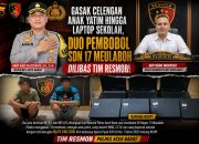 Gasak Celengan Anak Yatim hingga Laptop Sekolah, Duo Pembobol SDN 17 Meulaboh Dilibas Tim Resmob!