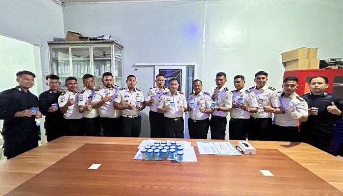 Lapas Lhoksukon Gelar Tes Urine Mendadak, 60 Pegawai Dinyatakan Negatif Narkoba
