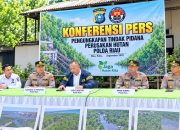 Polda Riau Ungkap Dugaan Perambahan Mangrove, 140 Ton Arang Bakau Disita