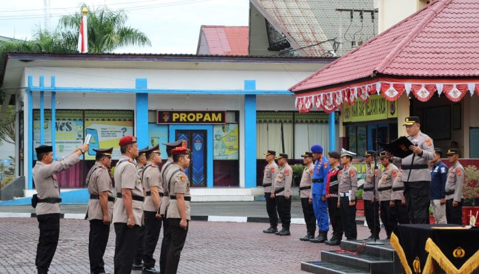 Empat Pejabat Polres Aceh Barat Berganti, Ini Daftar Nama dan Jabatan Barunya