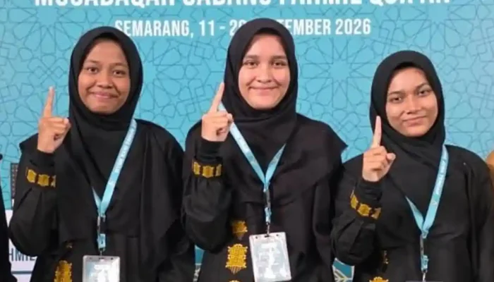 Mengenal Tiga Santriwati Dayah Insan Qurani Juara Fahmil Quran di MTQ Nasional