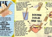 Cara dan Waktu Bersiwak Paling Disunnahkan Nabi