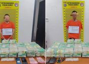 Polda Sumut Tangkap 2 Warga Medan Edarkan Sabu Puluhan Kilo