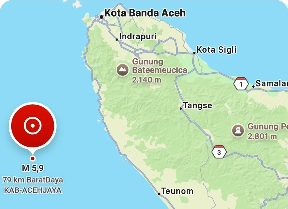 Gempa Calang Aceh Jaya