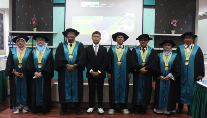 Usia 26 Tahun, Andriy Anta Kacaribu Raih Gelar Doktor Ilmu Pertanian USK