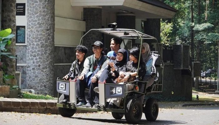 ITB Kembangkan Pedaltrax, Kendaraan Kampus Hybrid yang Bisa Dikayuh dan Bertenaga Listrik