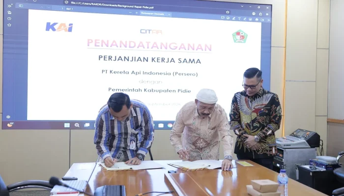 Kejari Pidie Perkuat Sinergi Pembangunan Transportasi Bersama Pemkab dan PT KAI