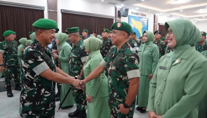 55 Perwira Kodam IM Naik Pangkat, Pangdam Joko Hadi Susilo Tekankan Tanggung Jawab Lebih Besar