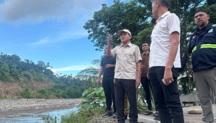Wagub Aceh Turun ke Lapangan, Cek Infrastruktur dan Kondisi Sungai di Bireuen-Aceh Utara